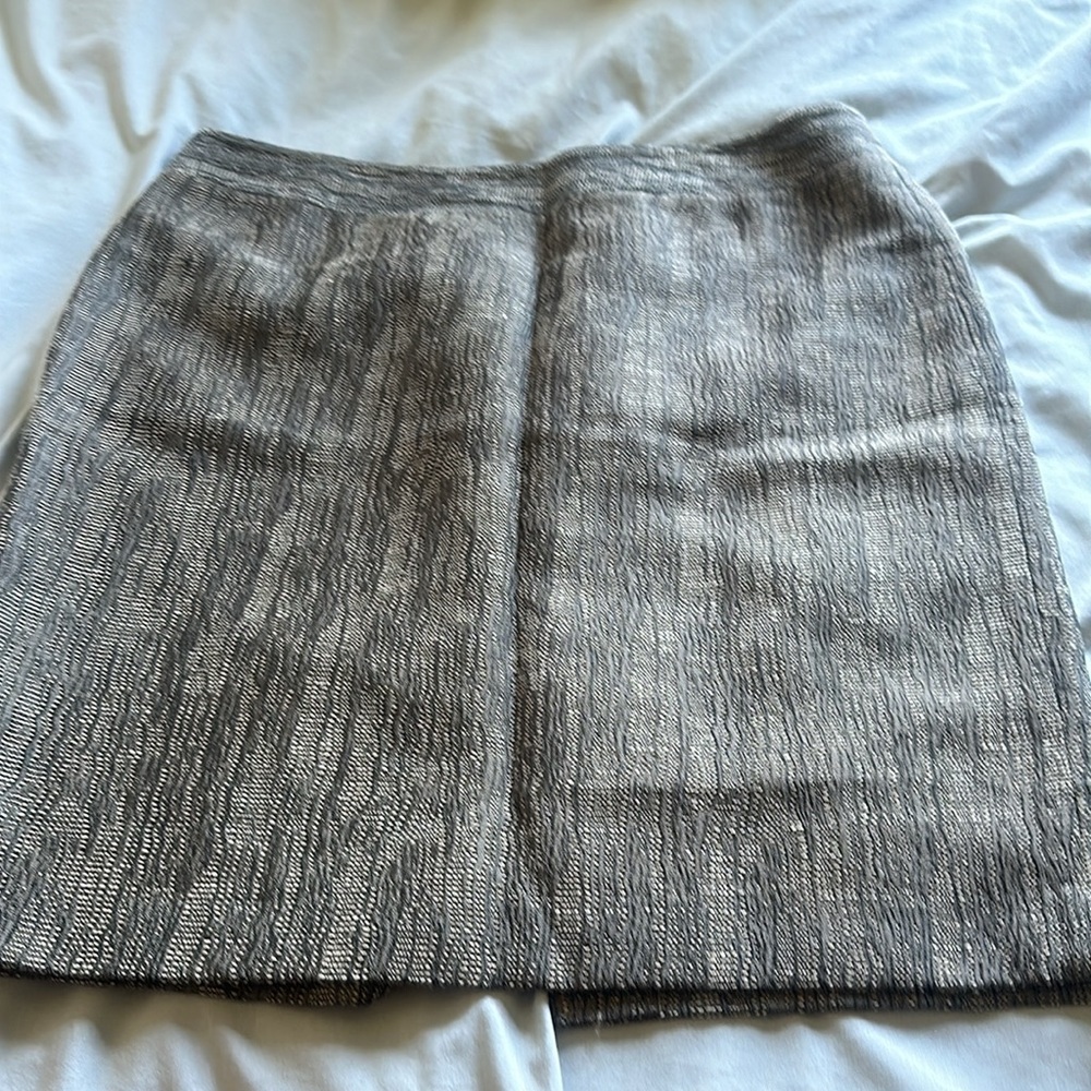 Ann Taylor pencil skirt gold brown sz 16 fully lined